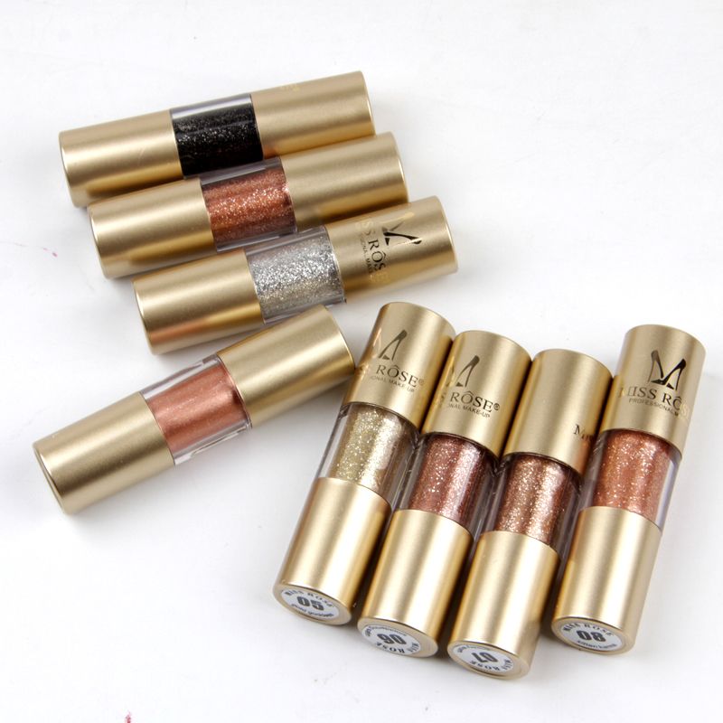 Miss Rose Liquid Glitter & Glow Liquid Eye Shadow Pack of 8