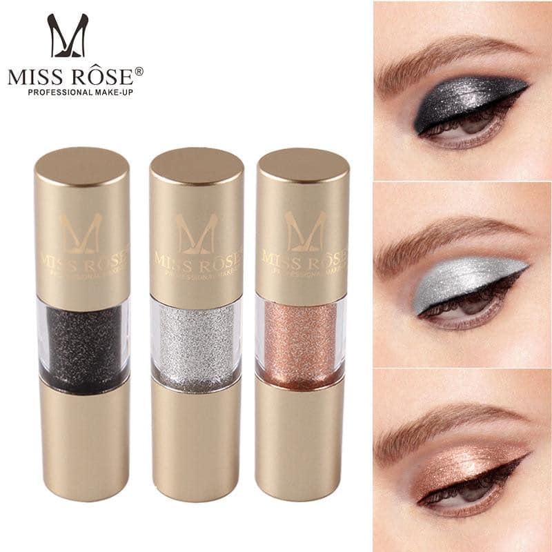 Miss Rose Liquid Glitter & Glow Liquid Eye Shadow Pack of 8