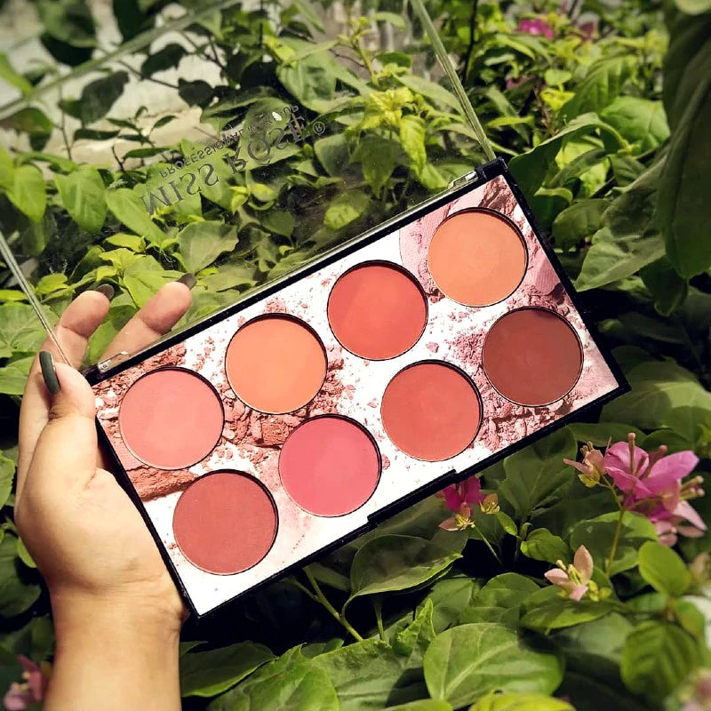 Miss Rose 8 Color Blush Palette