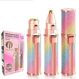 2 in 1 Electric Rechargeable hair Remover Trimmer For Women