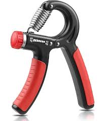 HISTRO 5-60 kg Plastic Hand Grip Strengthener – Adjustable Grip Strength Trainer with Stainless Steel Spring for Strong Wrists.