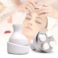Electric Handheld Wireless Scalp Head Massager With Box