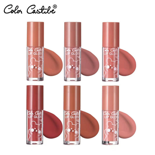 COLOR CASTLE Nude Lip Gloss 6in1 Pack