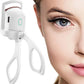 Electric USB Rechargeable Eyelash Curler With 2 Level Temp Quick Heating
