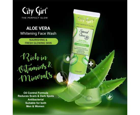 City Girl Aloe Vera Facewash