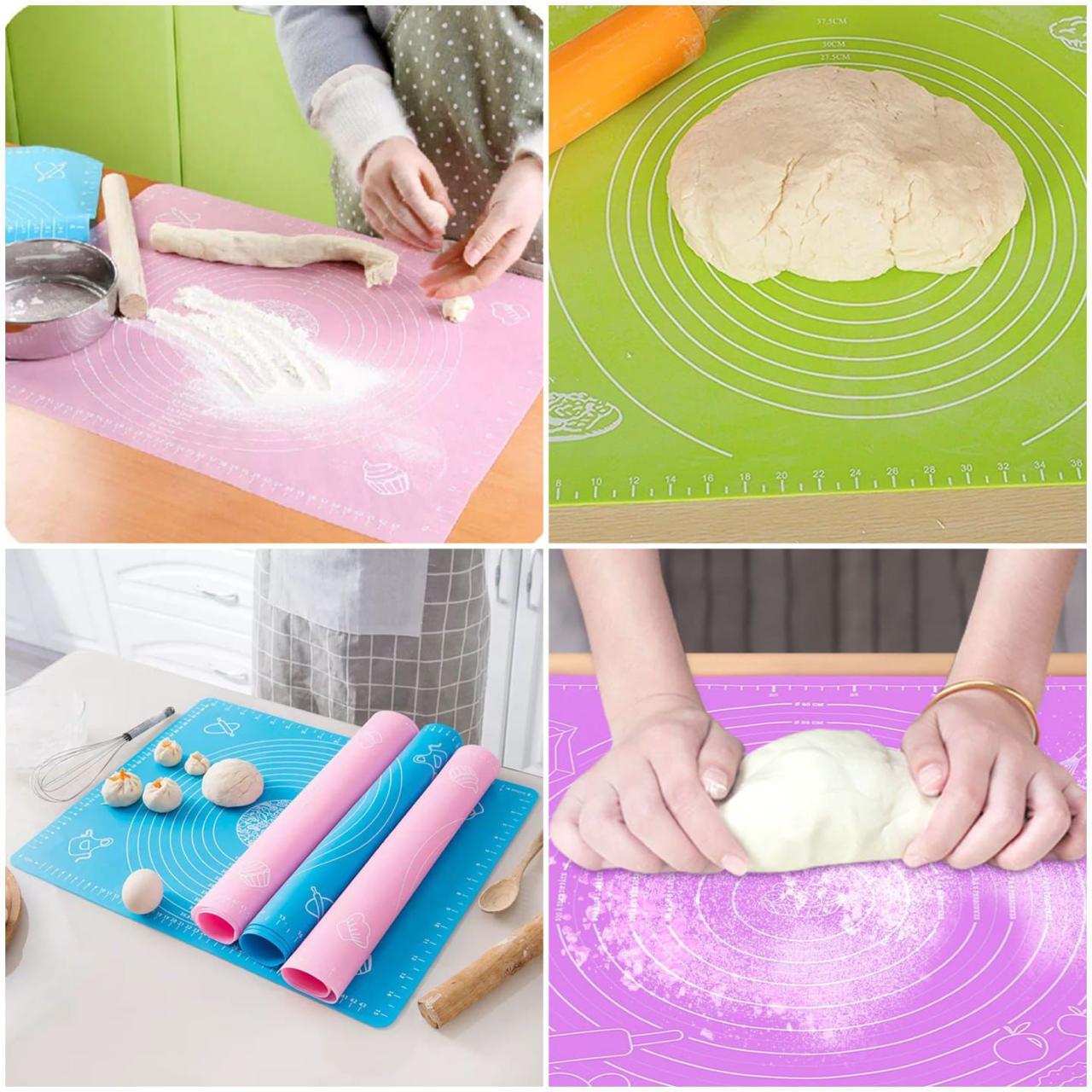 Measuring Baking Silicone Mat for Pastry & Roti Rolling