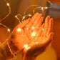 1 Piece 30 led 3 Meter Length  Cell Operated Enchanting home decor LED Fairy Lights,Warm White Copper Wire Starry Sky String Lights for Bedroom, Party, Wedding Decor,indoor room decor lights