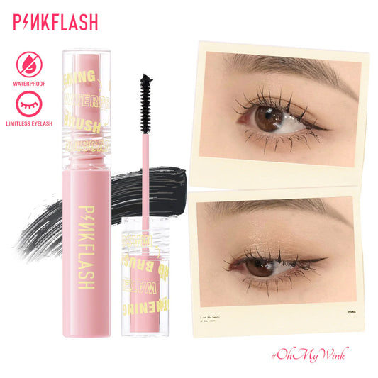 Pink Flash Super Micro Brush Rich Ultra Thin Fiber Mascara