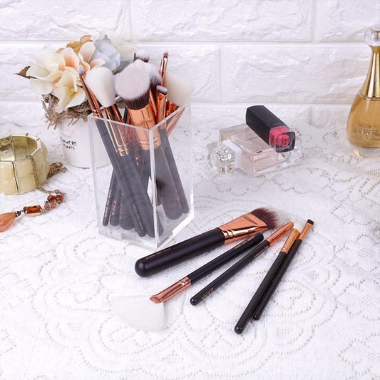 Zoeva 15 Pcs Rose Golden Complete Makeup Brush Set