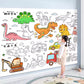 Children Graffiti Sticker Roll Length 3 metres