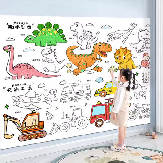 Children Graffiti Sticker Roll Length 3 metres