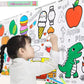 Children Graffiti Sticker Roll Length 3 metres