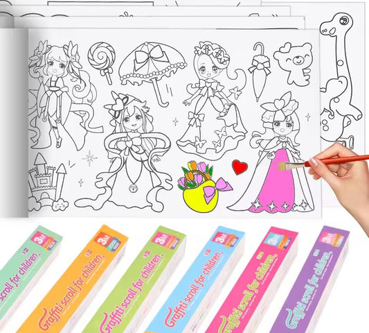 Children Graffiti Sticker Roll Length 3 metres