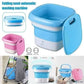 Folding Washing Machine For Clothes With Dryer Bucket Washing For Socks Underwear Mini Washing Machine With Drying Centrifuge