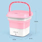 Folding Washing Machine For Clothes With Dryer Bucket Washing For Socks Underwear Mini Washing Machine With Drying Centrifuge