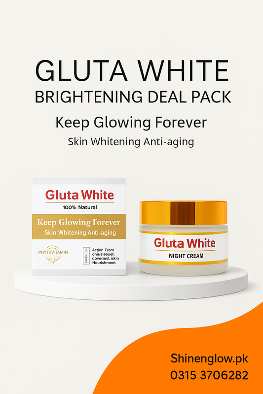 Gluta White Cream for Face Whitening & Brightening