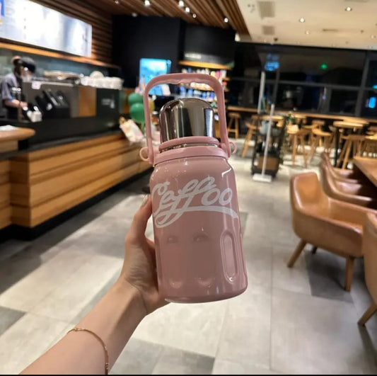 800ml Compact Portable Leak Proof Insulated Thermal Cup