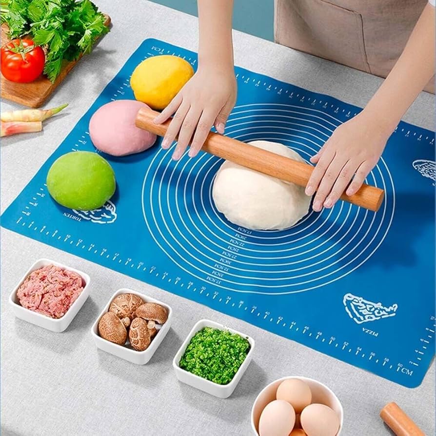 Measuring Baking Silicone Mat for Pastry & Roti Rolling