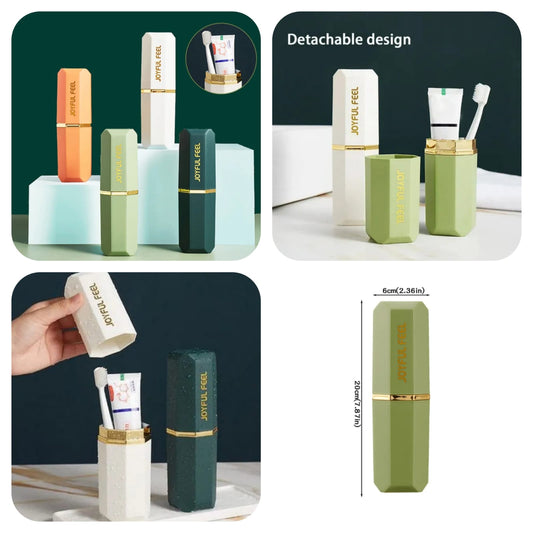 Detachable Brush Holder Travelling Case