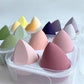 4pcs Makeup Blender Cosmetic Puff Makeup Sponge  With Storage Box
