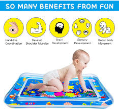 Baby Inflatable Tummy Time Mat Premium Water Play Mat For Infants Kids Boys Girls