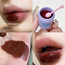Cappuvini Cute Little Can Lip Glaze Moisturizing Mirror Water Lip Gloss 3pcs Set