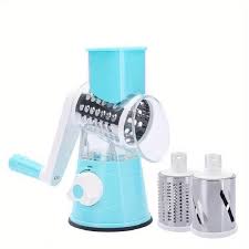 Table Top Drum Multifunctional Roller Vegetable Cutter Hand Crank Home Kitchen Shredder Potato Grater