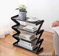 Zigzag X Shape 4 - Layer Rack