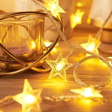 Star Shaped Led Fairy String Lights Bulb
