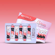 Jessica 5 step instant glowing facial set 200ml tube size
