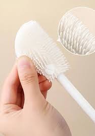 Soft Silicone Bottle Brush – Long Handle, Foldable & Multifunctional