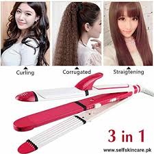 SHINON 3 IN 1 Ultimate Stylist Professional Hair Iron (SH-8088)