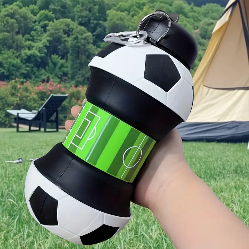 Silicone Foldable Water Bottle approx 550ml