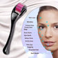Derma Roller for skin, Hair & beard - Women and Men Titanium Microneedling Roller for Face & Scalp,  safe & easy  to use