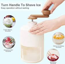 Mini Manual Ice Crushers Machine.