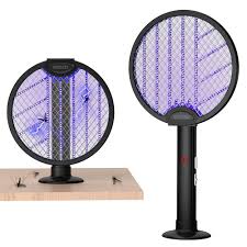 Electric Mosquito Racket Mosquito Killer Lamp USB Rechargeable Foldable Mosquito Repellent Lamp